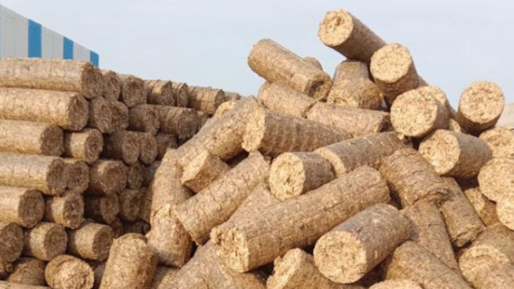 Groundnut Briquettes
